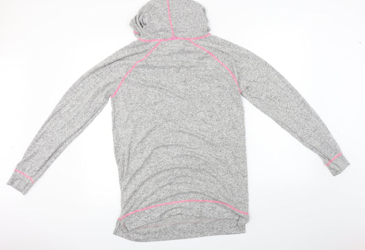 Time To Dream  Womens Grey   Pullover Hoodie Size M