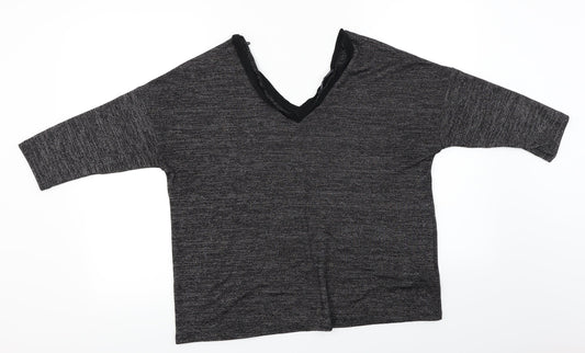 Marks and Spencer  Womens Black   Basic T-Shirt Size 12