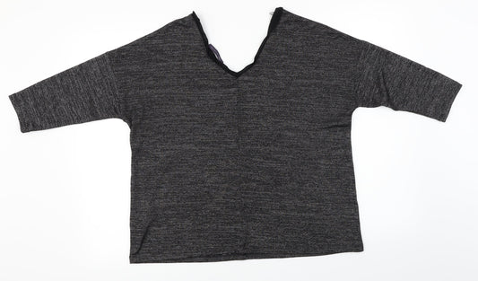 Marks and Spencer  Womens Black   Basic T-Shirt Size 12