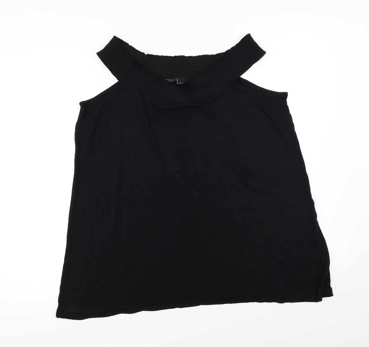 be you Womens Black   Basic T-Shirt Size 14