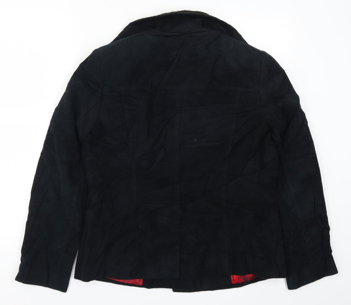Per Una Womens Black   Jacket Coat Size 10