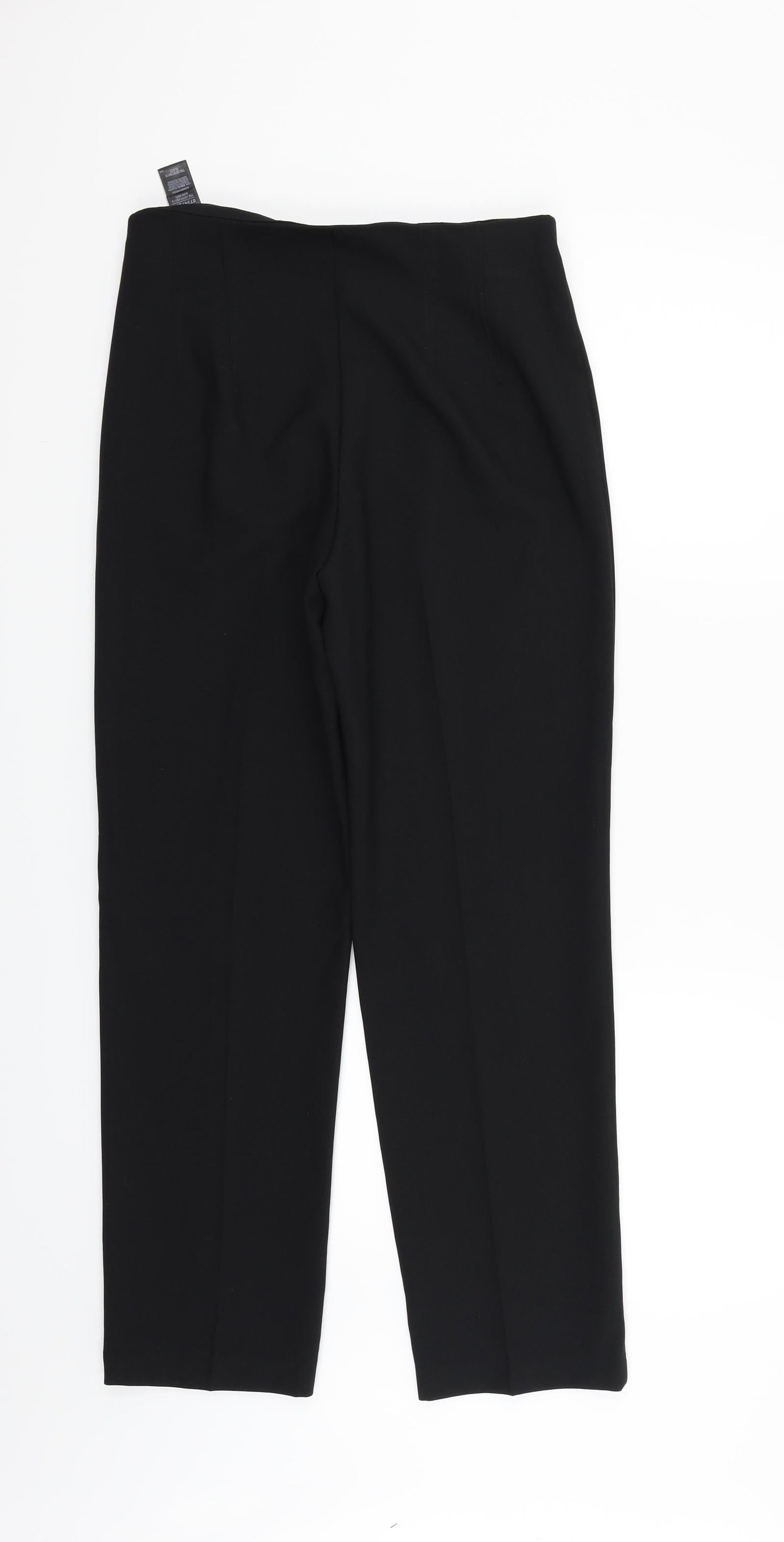 Marks and Spencer Womens Black   Trousers  Size 8 L27 in