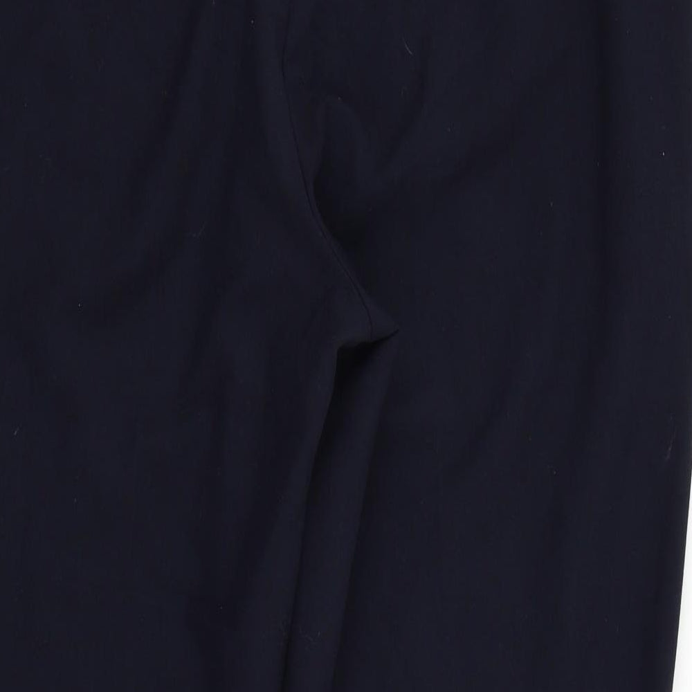 Mia Moda Womens Blue   Trousers  Size 16 L31 in