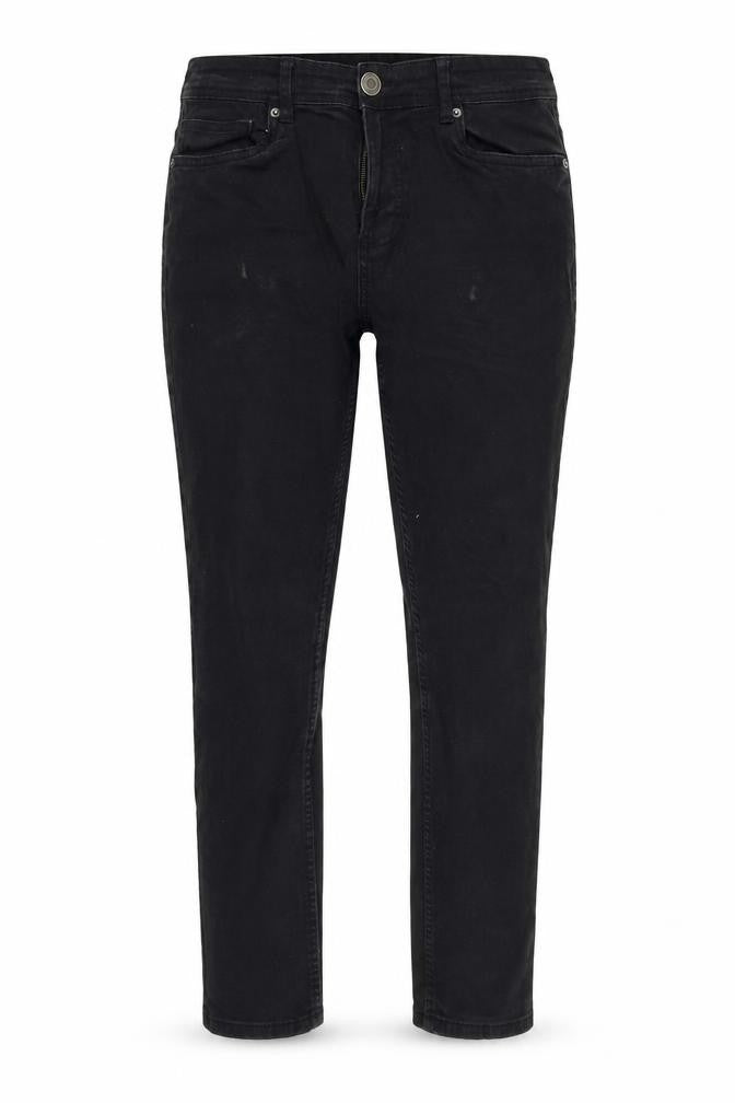 Denim & Co. Womens Black   Straight Jeans Size L L32 in