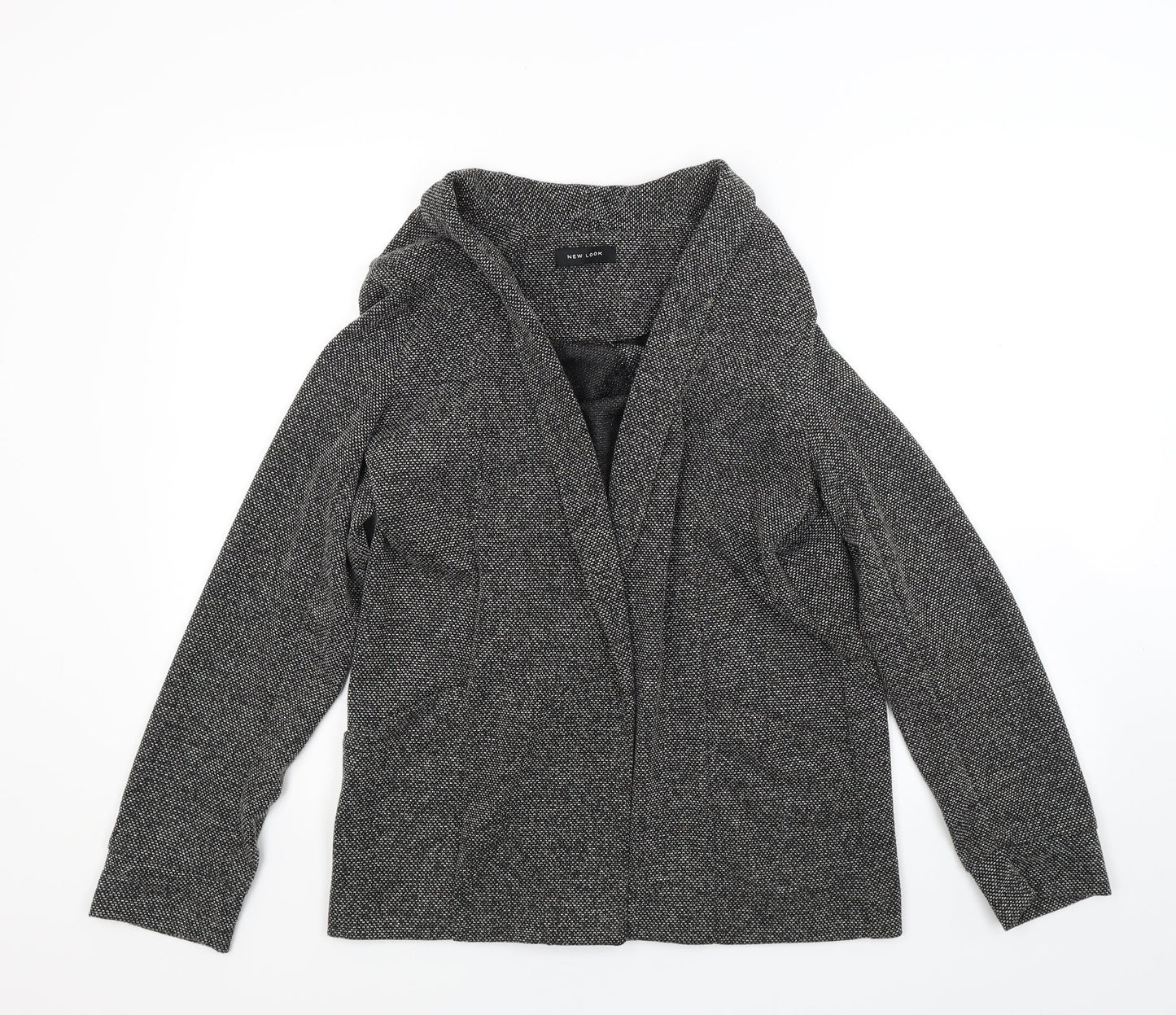 New Look Womens Grey   Jacket Coatigan Size 12