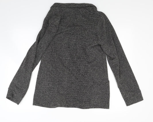 New Look Womens Grey   Jacket Coatigan Size 12