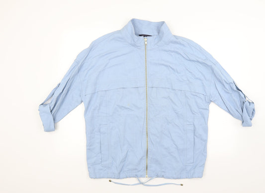 Marks and Spencer Womens Blue  Denim Jacket Coat Size 10