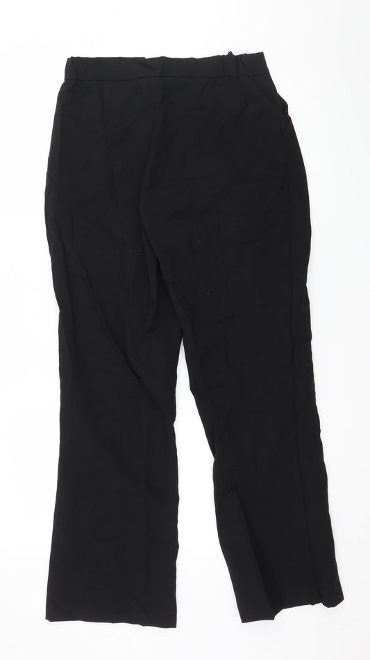 Damart Womens Black   Trousers  Size 10 L28 in