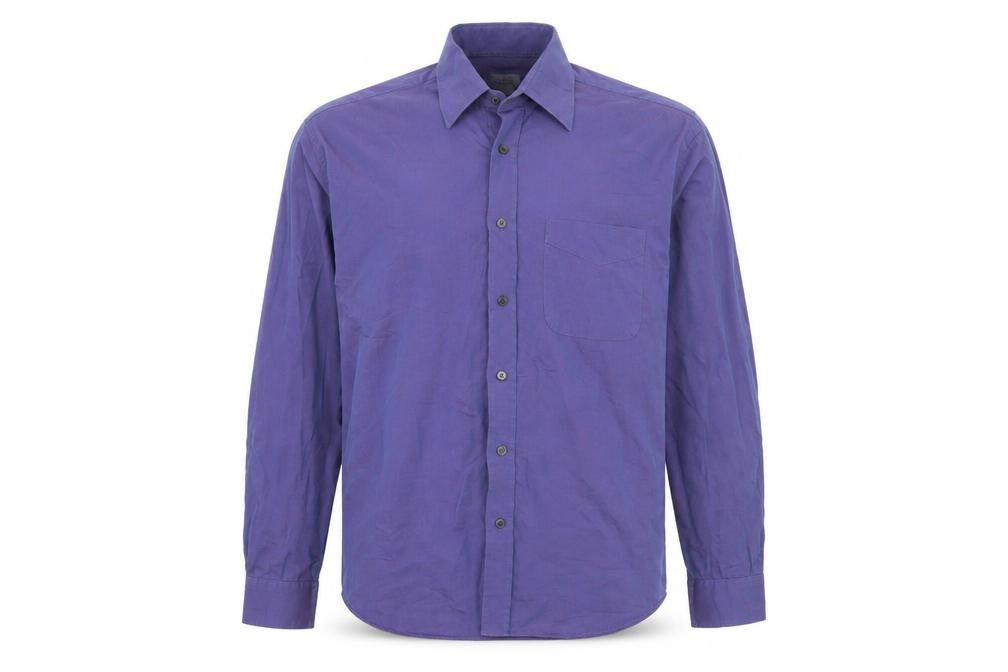 F&F Mens Purple    Button-Up Size 15