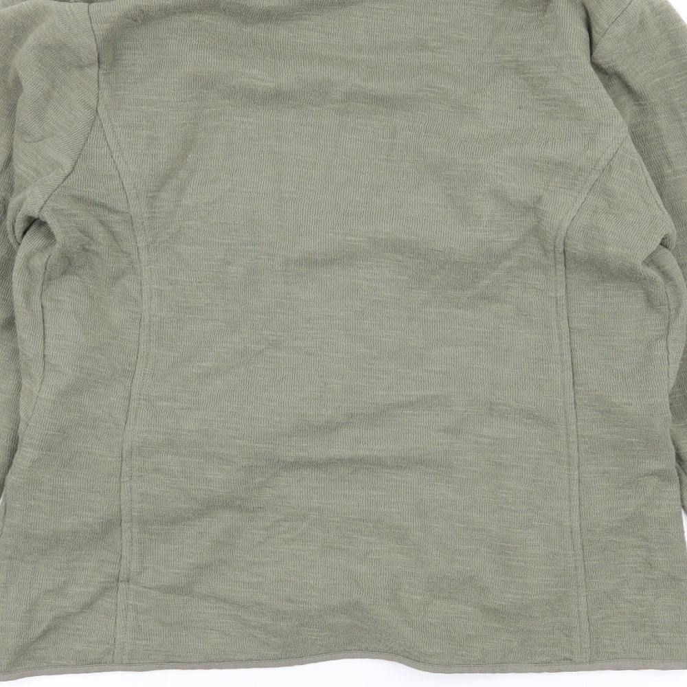 New Look Womens Green  Jersey Jacket  Size 8