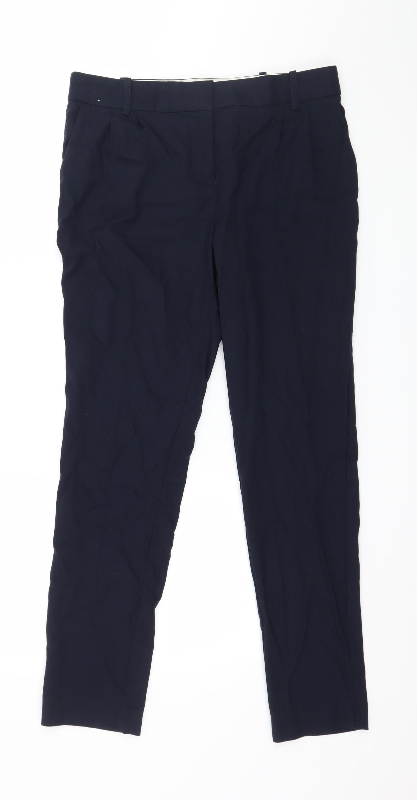 NEXT Womens Blue   Trousers  Size 8 L27 in