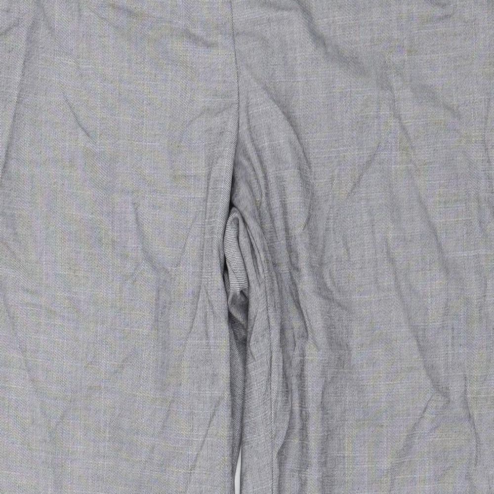 NEXT Womens Grey   Trousers  Size 10 L25 in