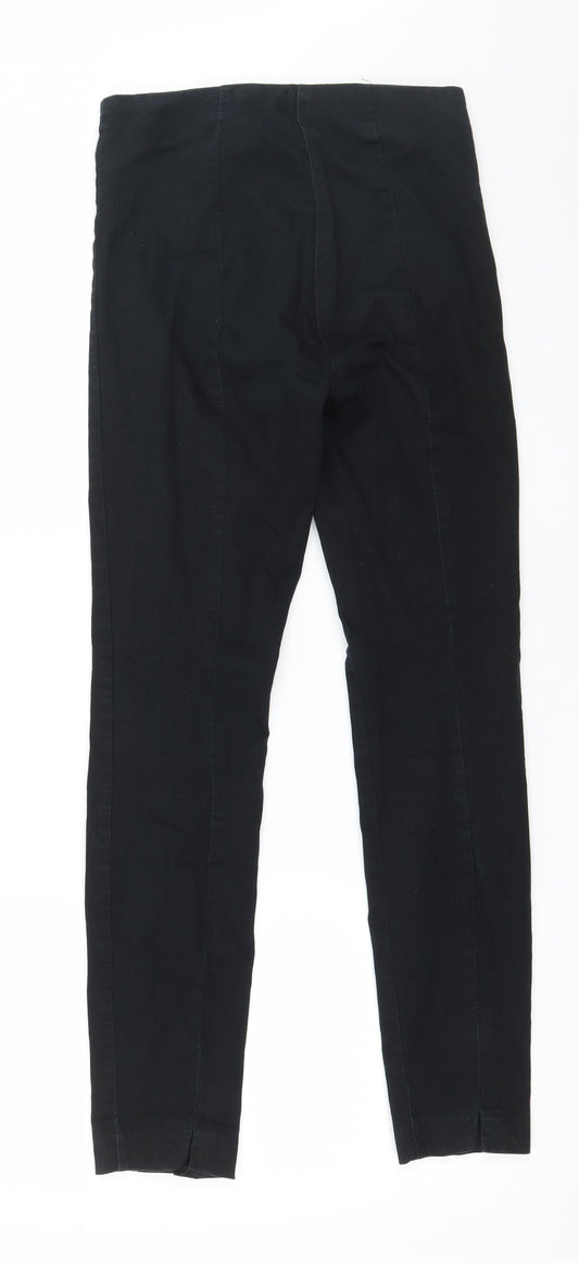 H&M Womens Black  Denim Jegging Jeans Size 8 L26 in