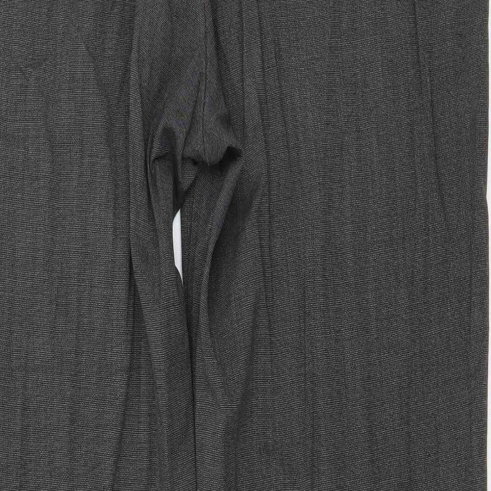Marks and Spencer Womens Grey   Trousers  Size 14 L20 in