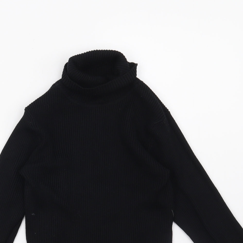 Primark Girls Black   Pullover Jumper Size 10-11 Years