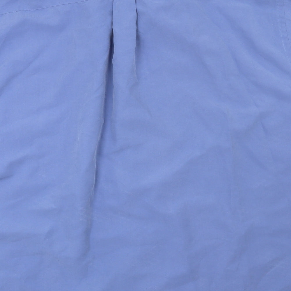Pod Mens Blue    Dress Shirt Size L