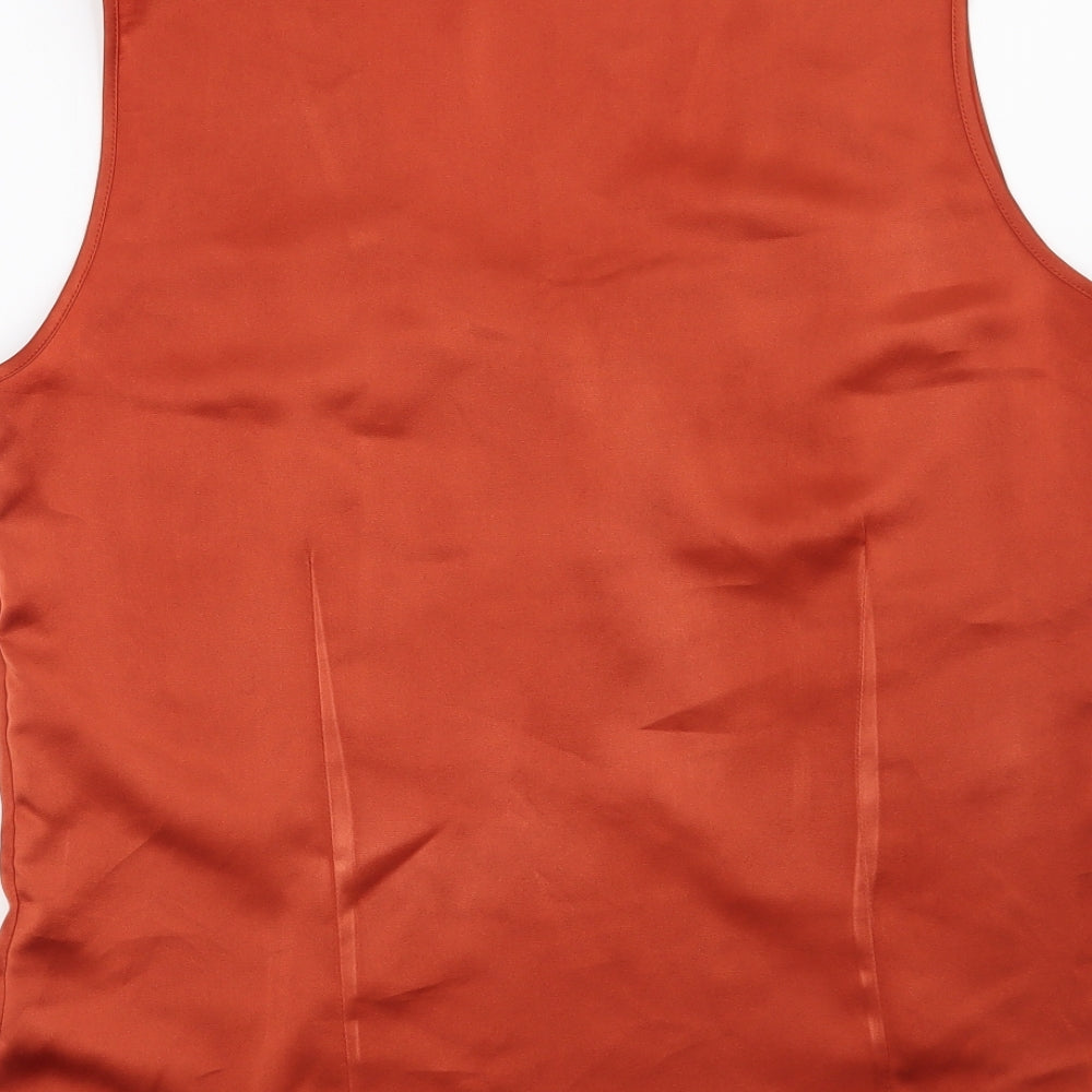 Sommermann Womens Orange   Basic Blouse Size 16