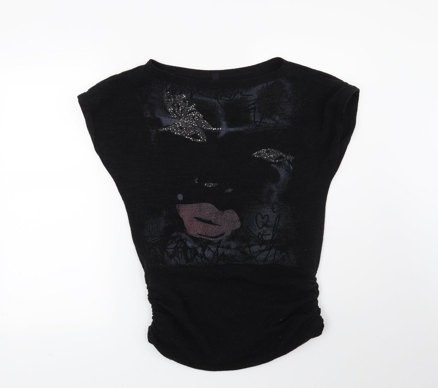 Preworn Womens Black   Pullover Jumper Size 12