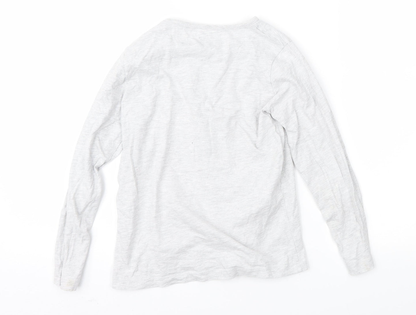 Primark Girls Grey   Basic T-Shirt Size 7-8 Years