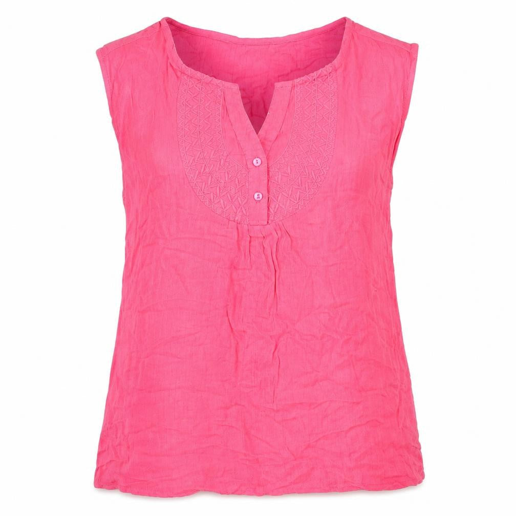 Stock Shop Womens Pink   Basic Blouse Size S