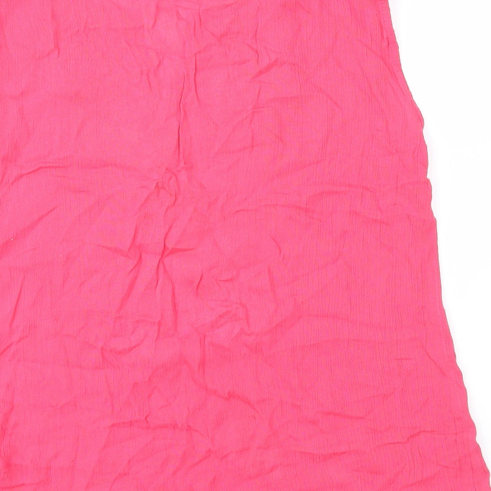 Stock Shop Womens Pink   Basic Blouse Size S