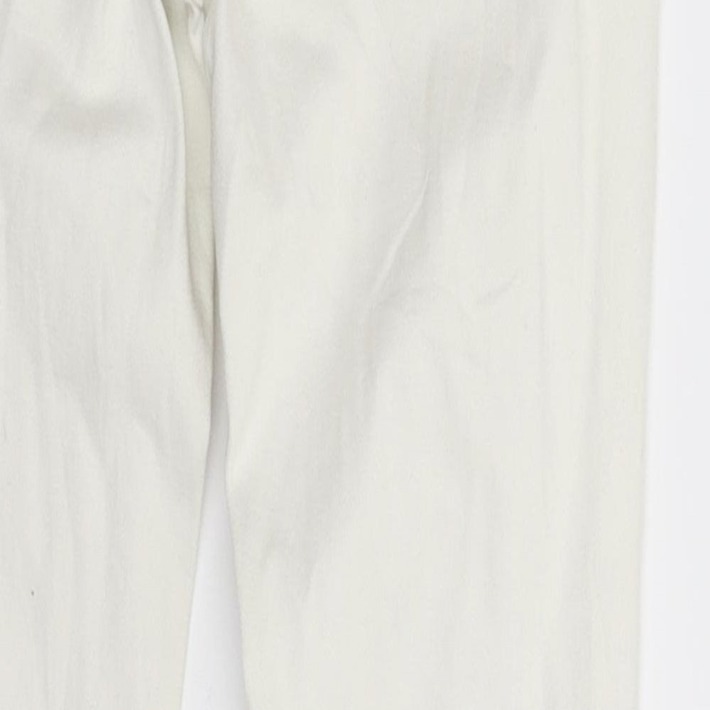 FB Sister Womens White  Denim Skinny Jeans Size 26 in L27 in