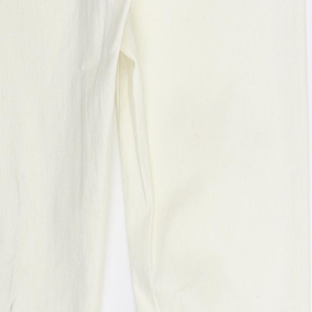 Denim Co Womens White  Denim Skinny Jeans Size 10 L32 in