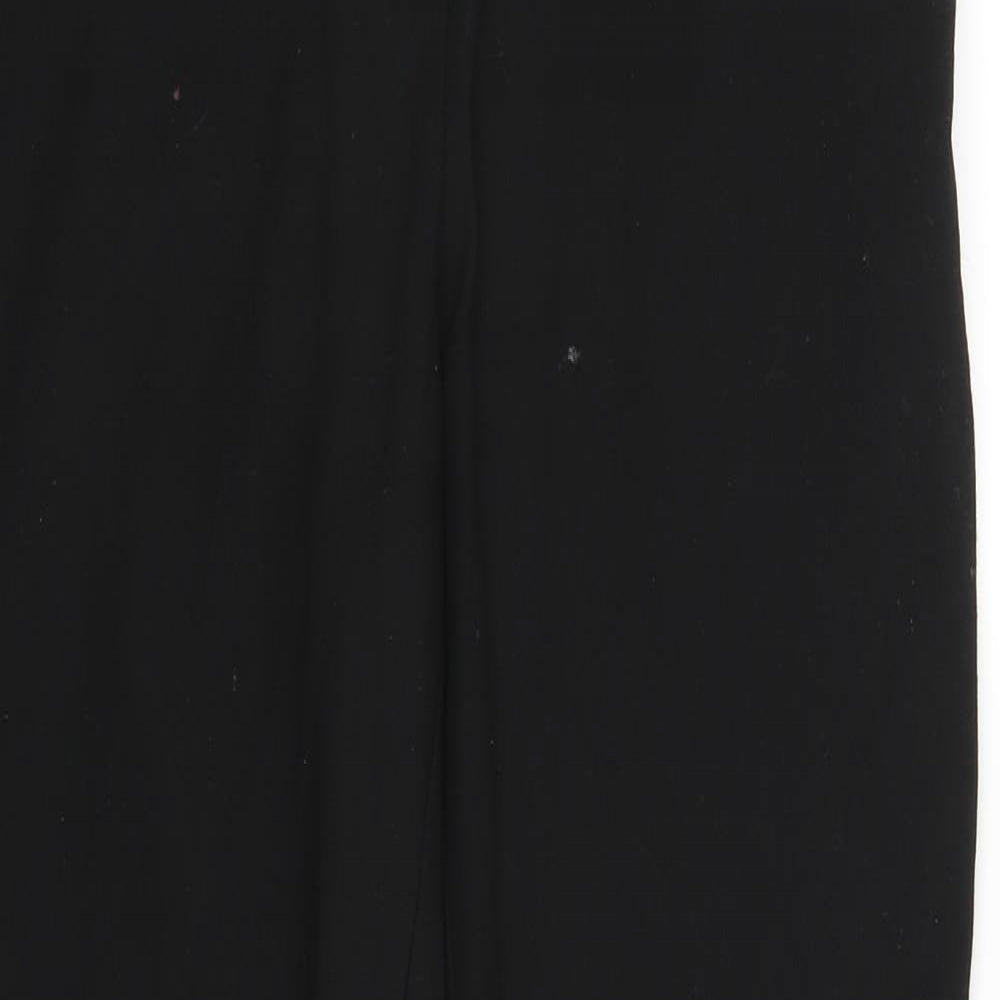 NEXT Womens Black   Trousers  Size 8 L25 in