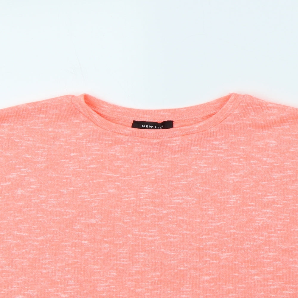 New Look Womens Pink   Pullover Jumper Size S