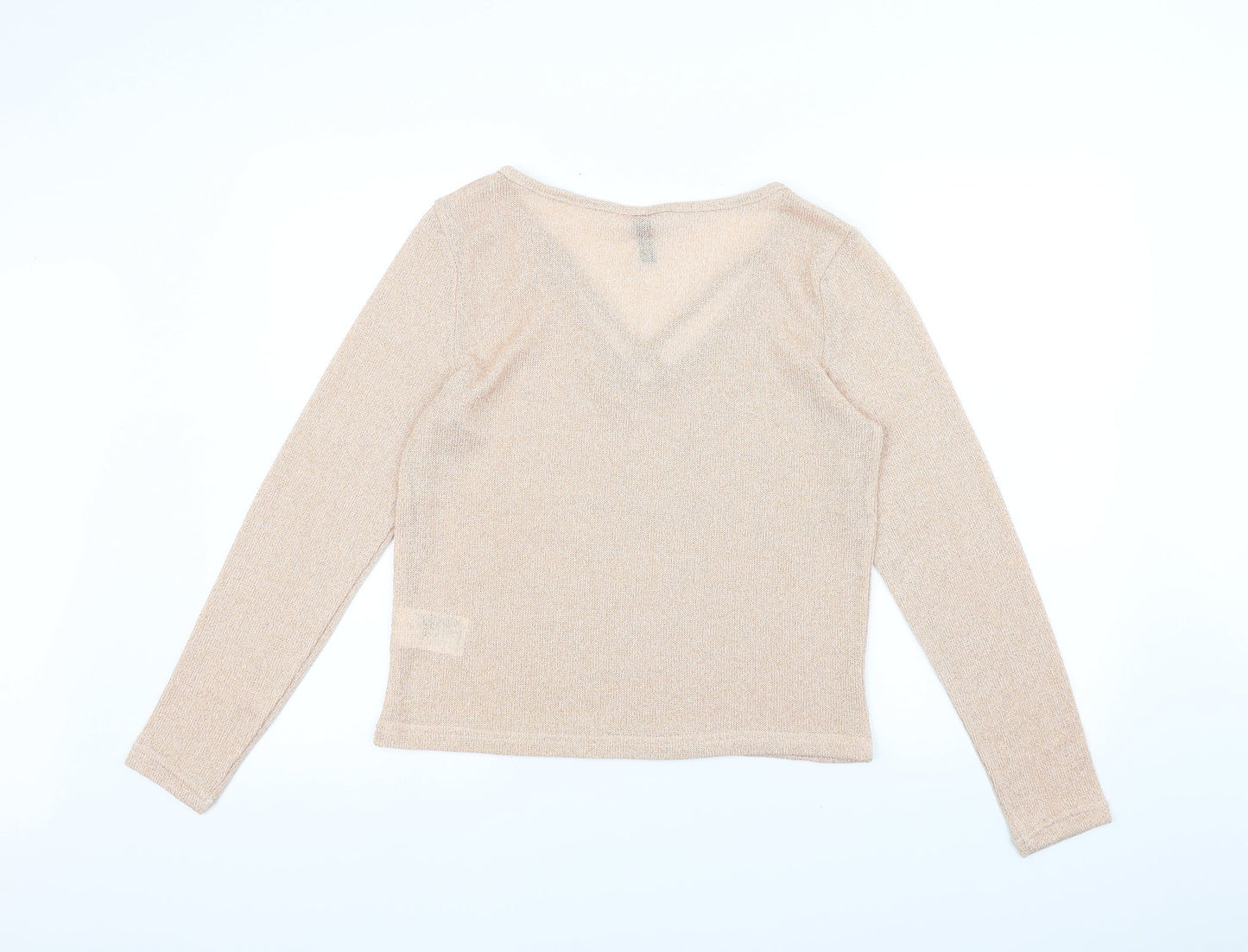H&M Womens Beige   Pullover Jumper Size L
