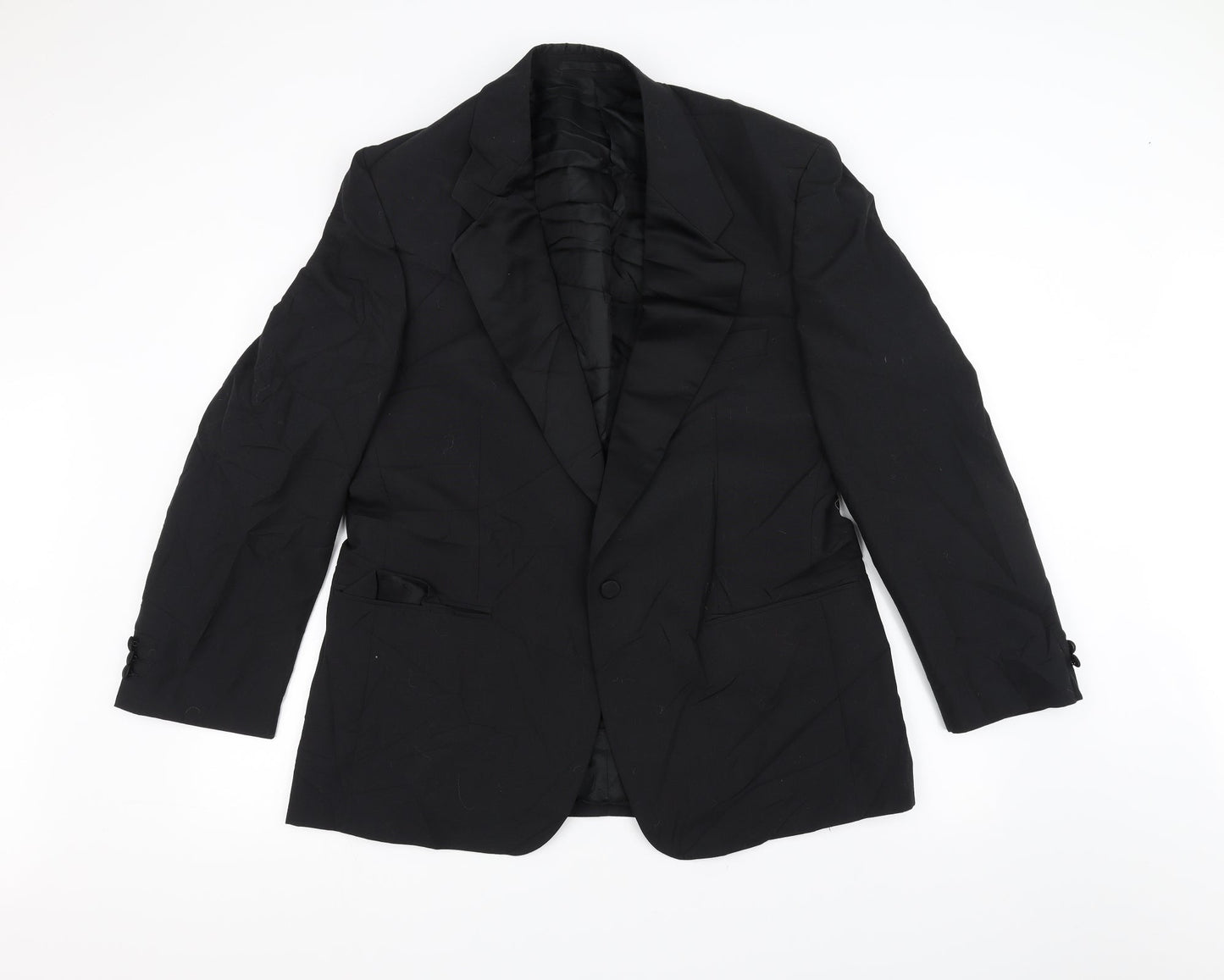 Burton Mens Black   Jacket Suit Jacket Size 42