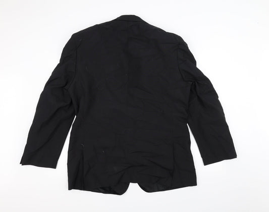 Burton Mens Black   Jacket Suit Jacket Size 42