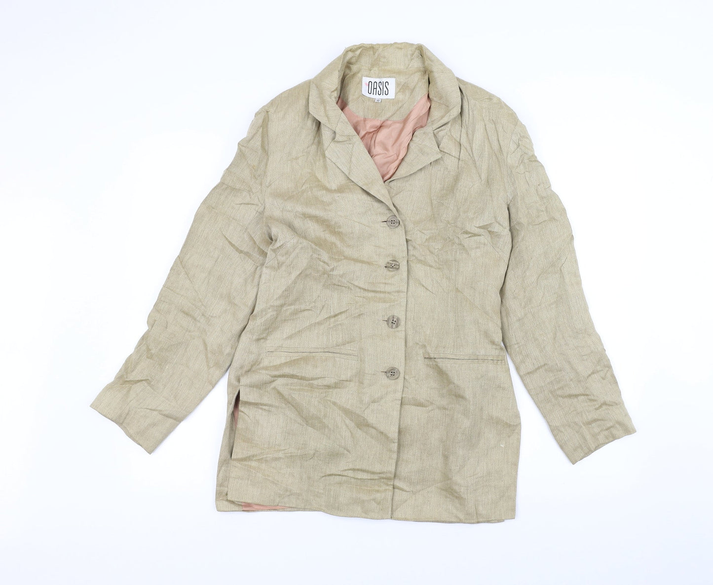 Oasis Womens Brown   Jacket  Size 10