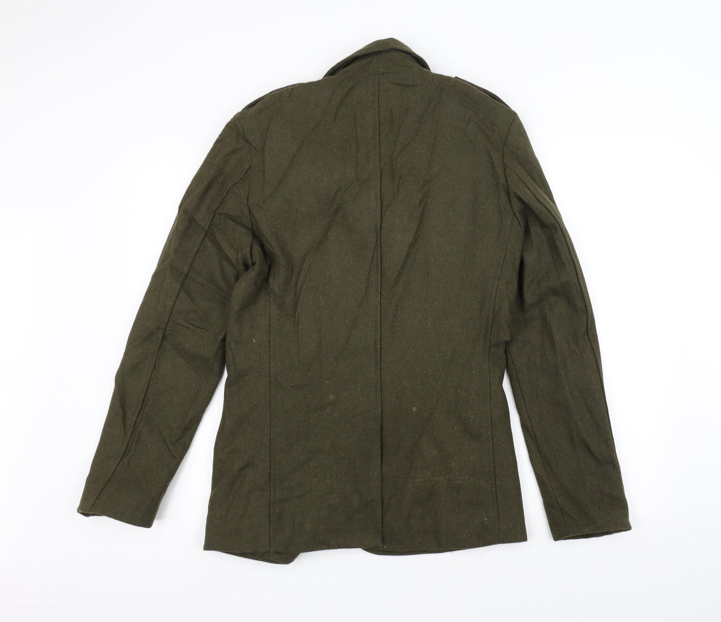 DAS Womens Green   Pea Coat Coat Size M