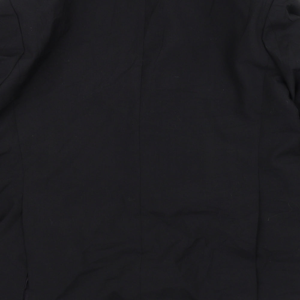 Preworn Mens Black   Jacket Suit Jacket Size 40