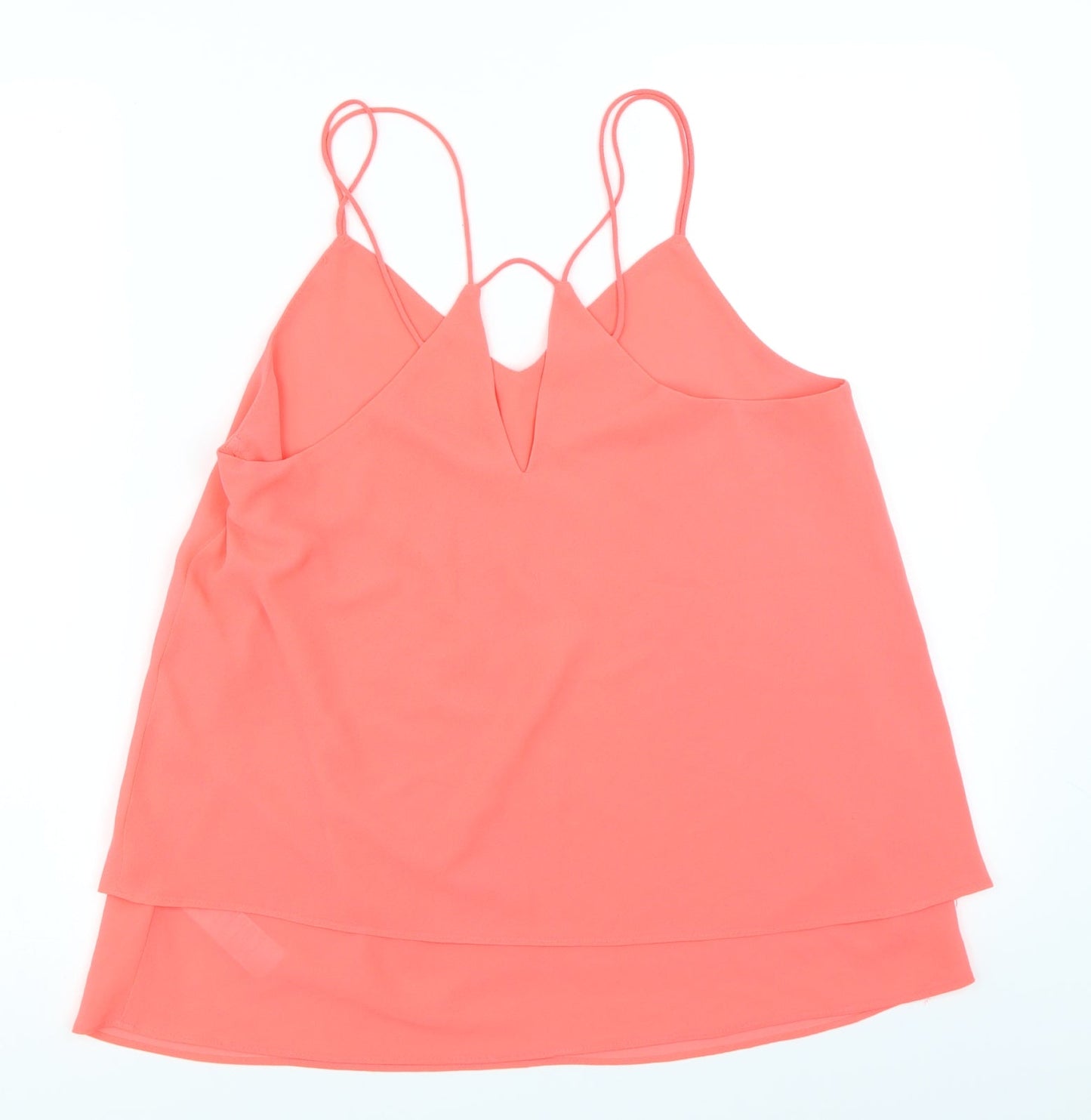New Look Womens Pink   Camisole Blouse Size 12