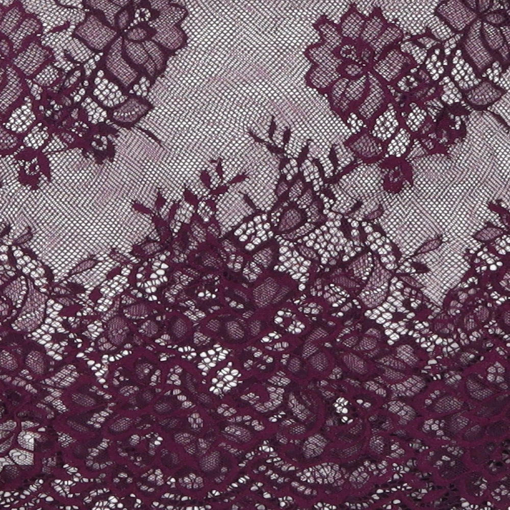 FOREVER 21 Womens Purple  Lace Basic T-Shirt Size M