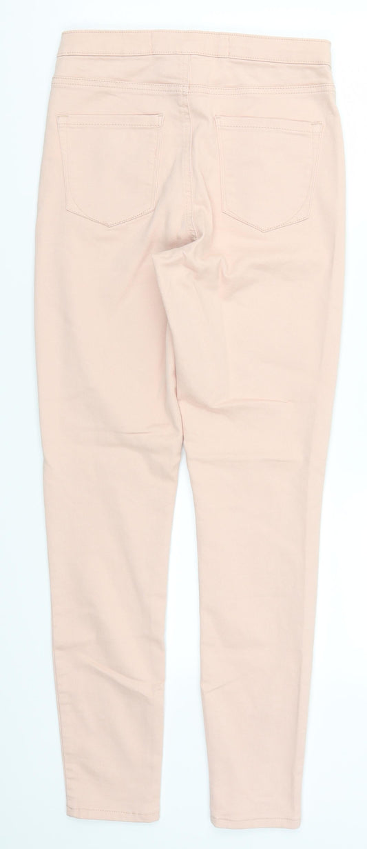 Denim Co Womens Pink  Denim Skinny Jeans Size 10 L27 in