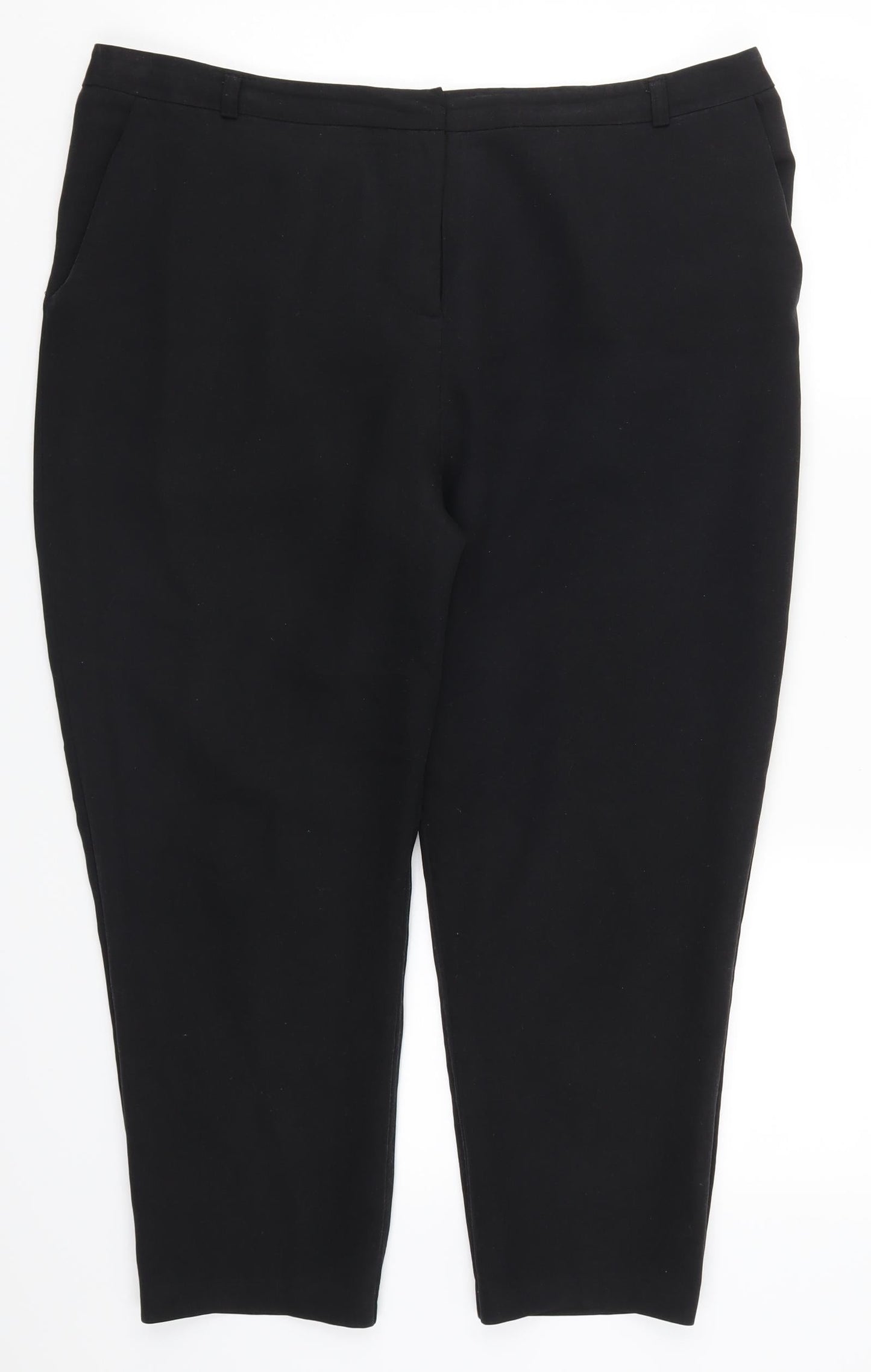 ASOS Womens Black   Trousers  Size 16 L23 in