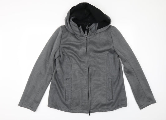Janina Womens Grey   Jacket  Size 12