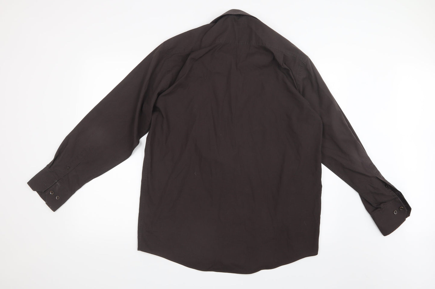 Cedar Wood State Mens Brown    Button-Up Size 16