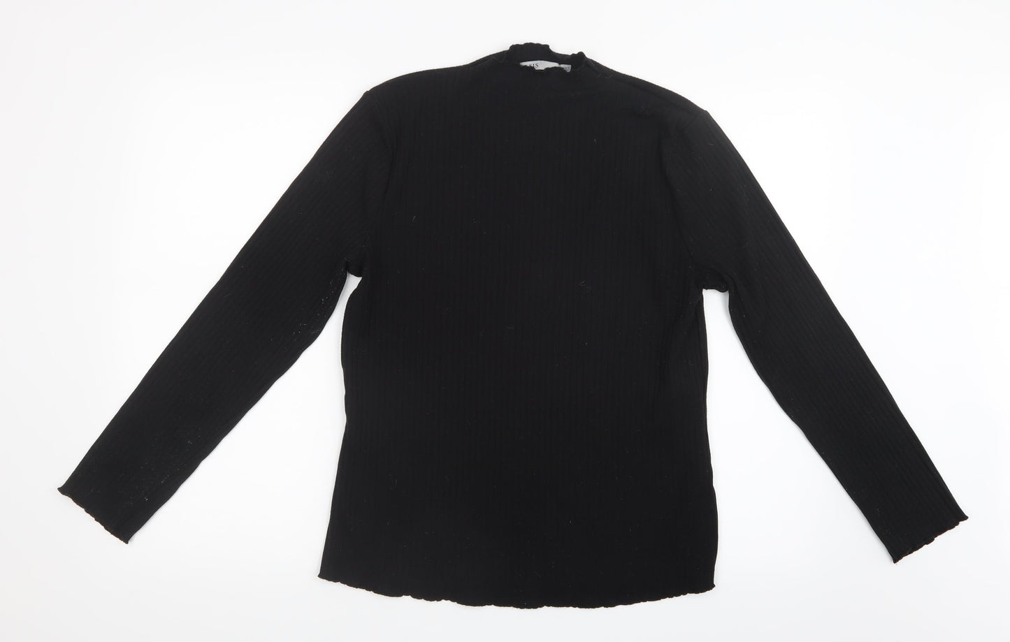 Oasis Womens Black   Basic T-Shirt Size XL