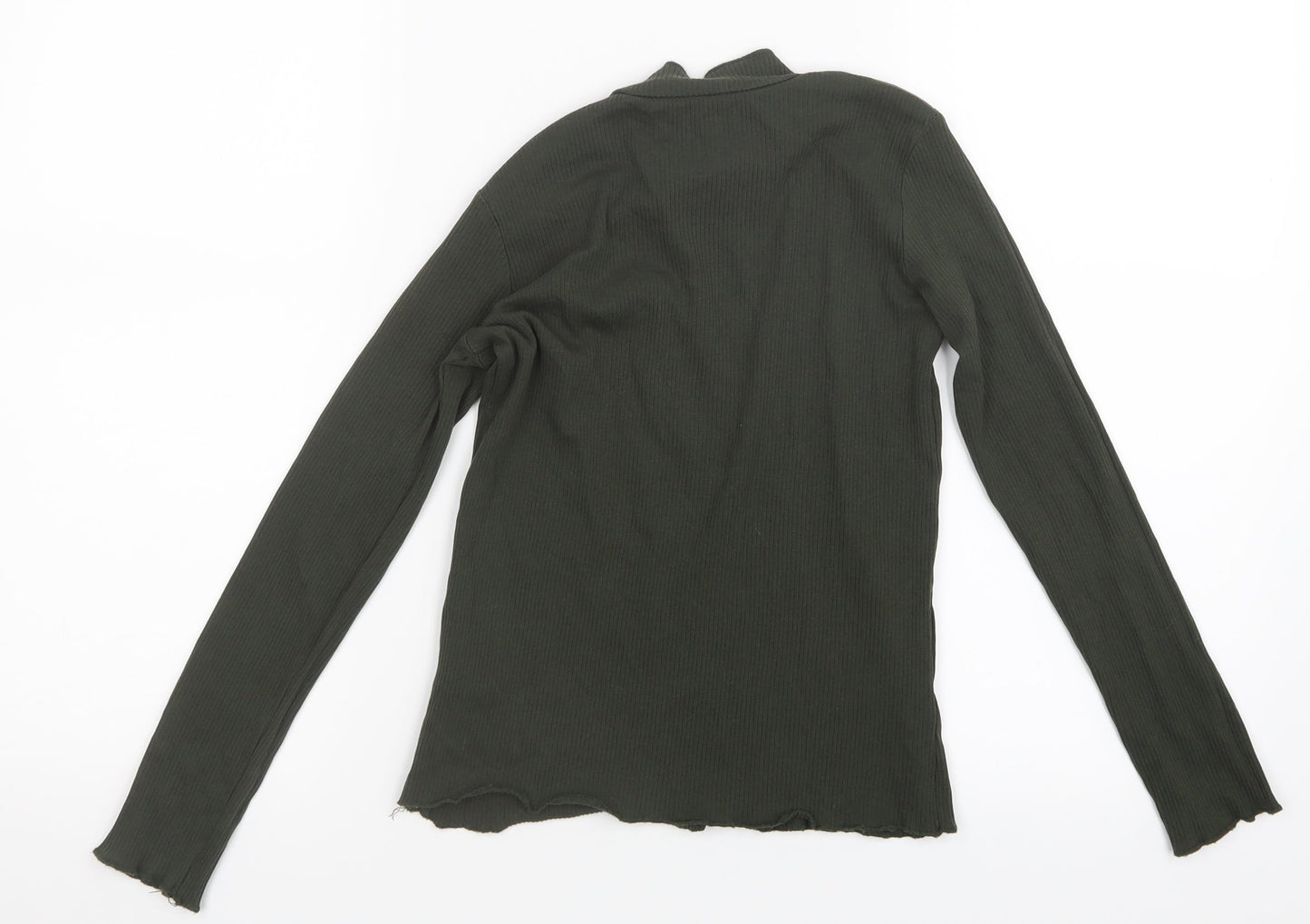 Primark Girls Green   Basic T-Shirt Size 9-10 Years