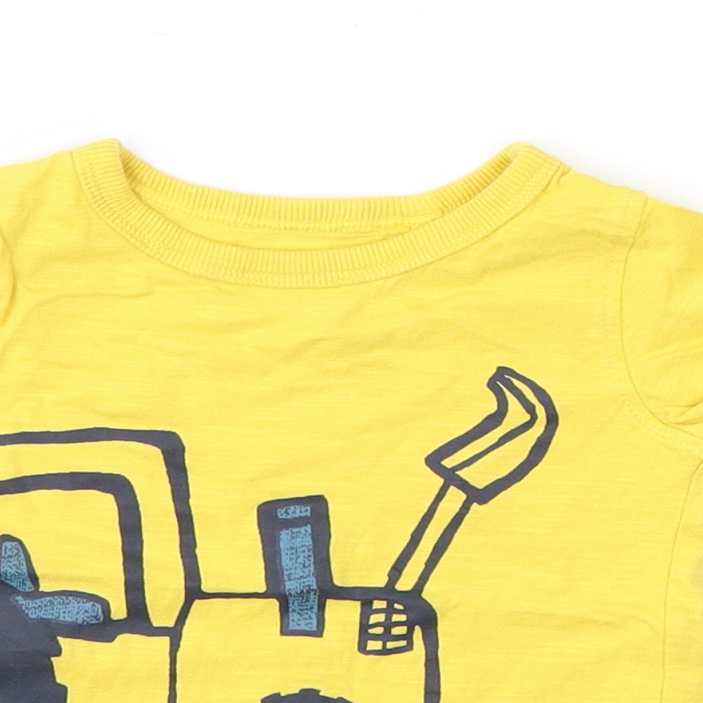 NEXT Baby Yellow   Basic T-Shirt Size 3-6 Months