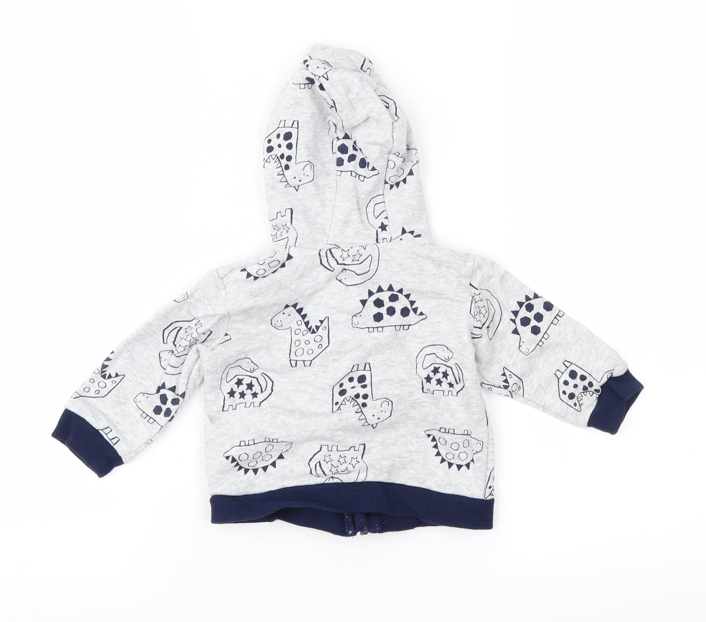 Nutmeg Baby Grey Geometric  Jacket  Size 6-9 Months