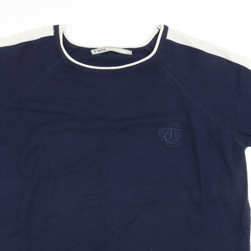 TWN Womens Blue   Pullover Jumper Size L