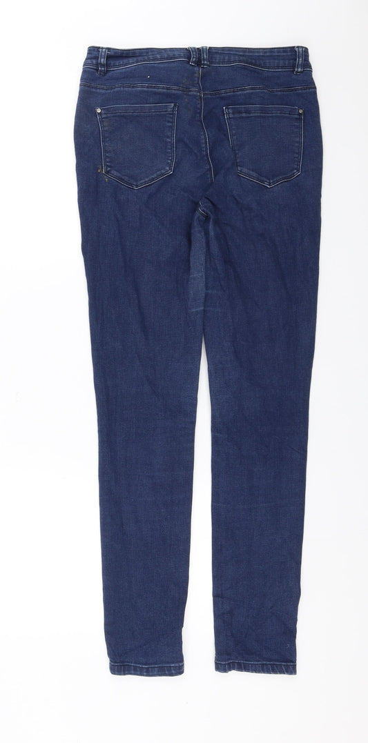 George Womens Blue  Denim Skinny Jeans Size 10 L28 in