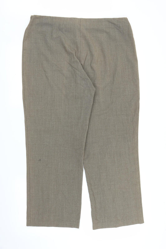 Epilogue Womens Beige   Trousers  Size 16 L25 in