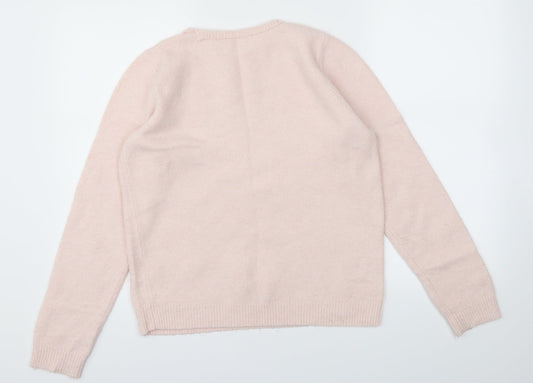 Dorothy Perkins Womens Pink   Pullover Jumper Size 8