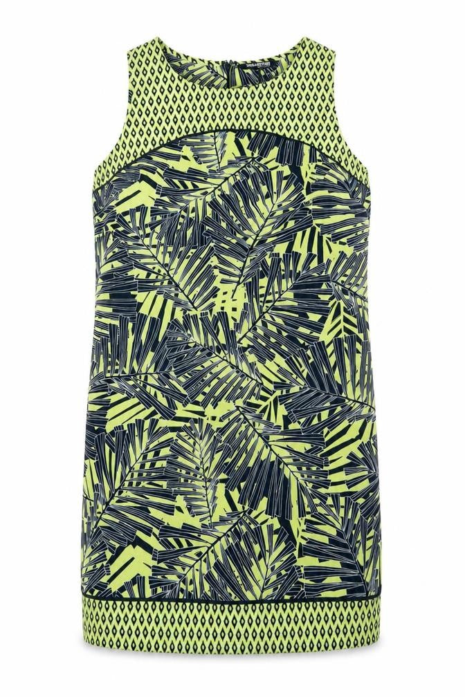 Debenhams Womens Gold Floral  A-Line  Size 12